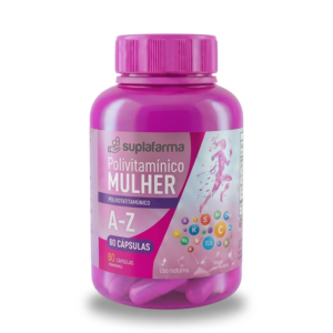 POLIVITAMINICO A-Z MULHER 60 CAPS