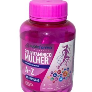 POLIVITAMINICO A-Z MULHER 60 CAPS